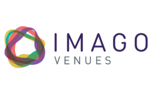 Coloured circles repeated on top of each other. Text reads: 'Imago Venues'