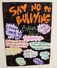 anti bullying poster