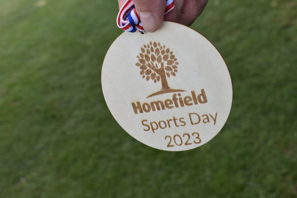 Homefield Sports Day 2023 Medal