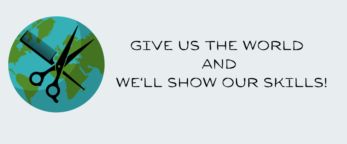 Blog post feature image that reads 'Give Us The World And We'll Show Our Skills'