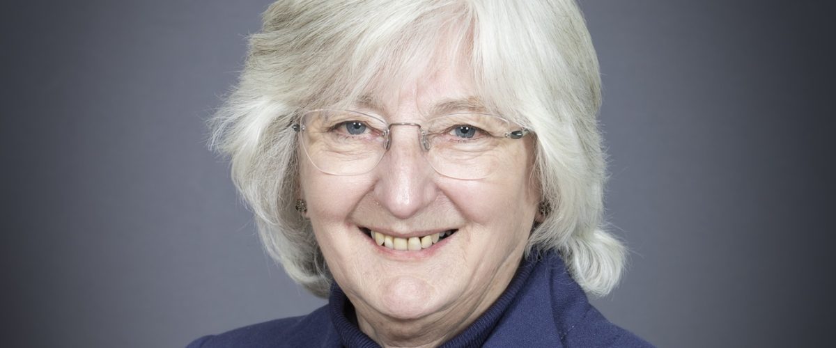 Headshot of trustee Jackie Hargis, smiling at the camera