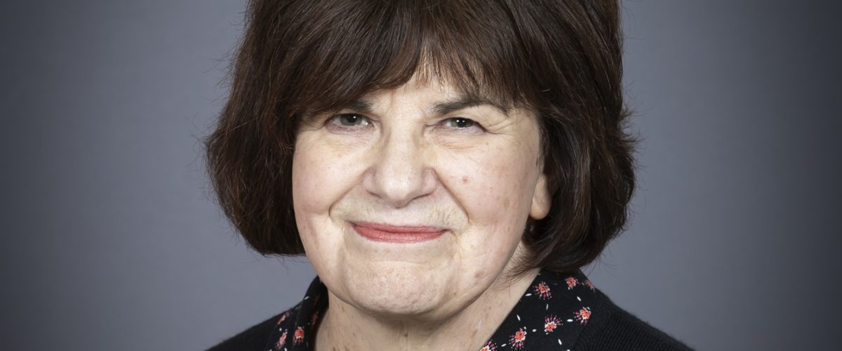 Headshot of trustee Julia Ward, smiling at the camera